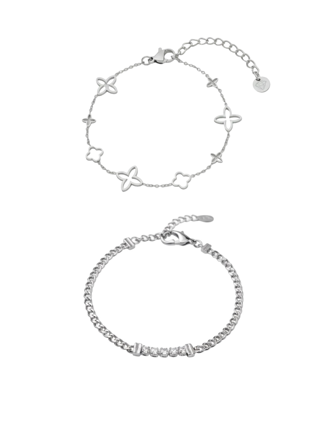 Shine & Shape Armband Set | 18K vergoldet