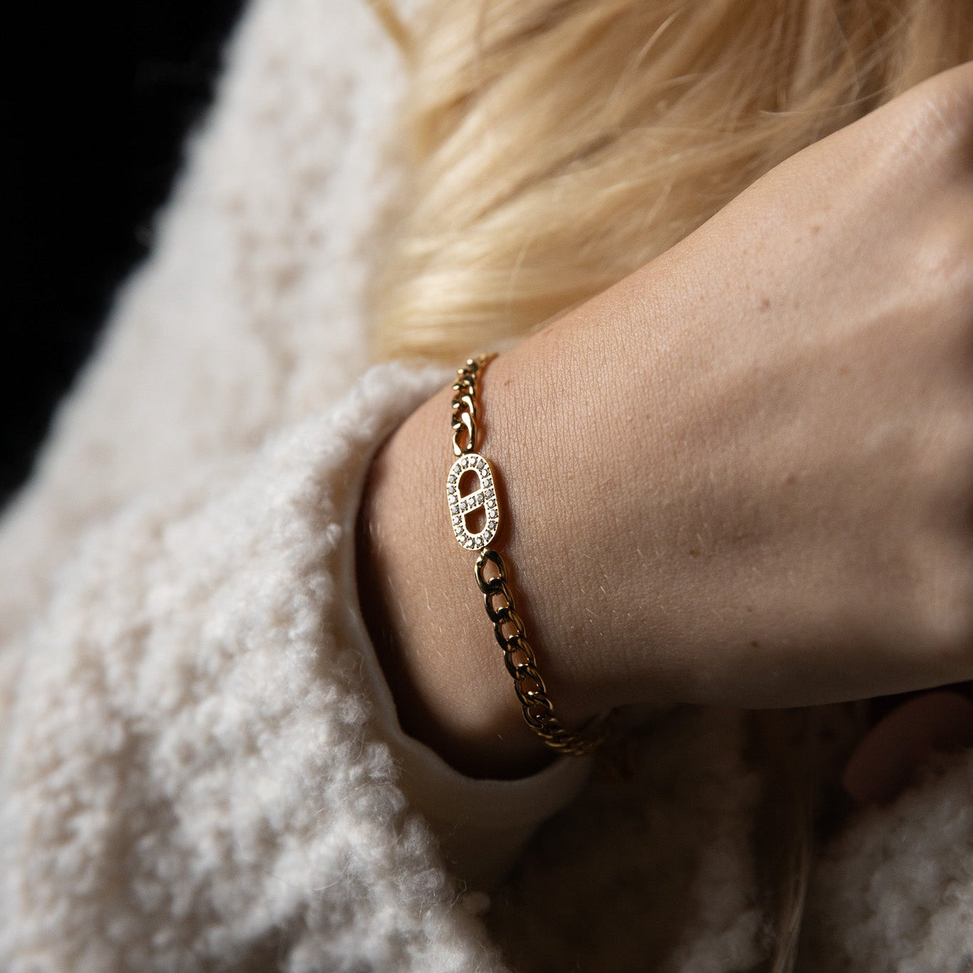 Divina Armband | 18K vergoldet