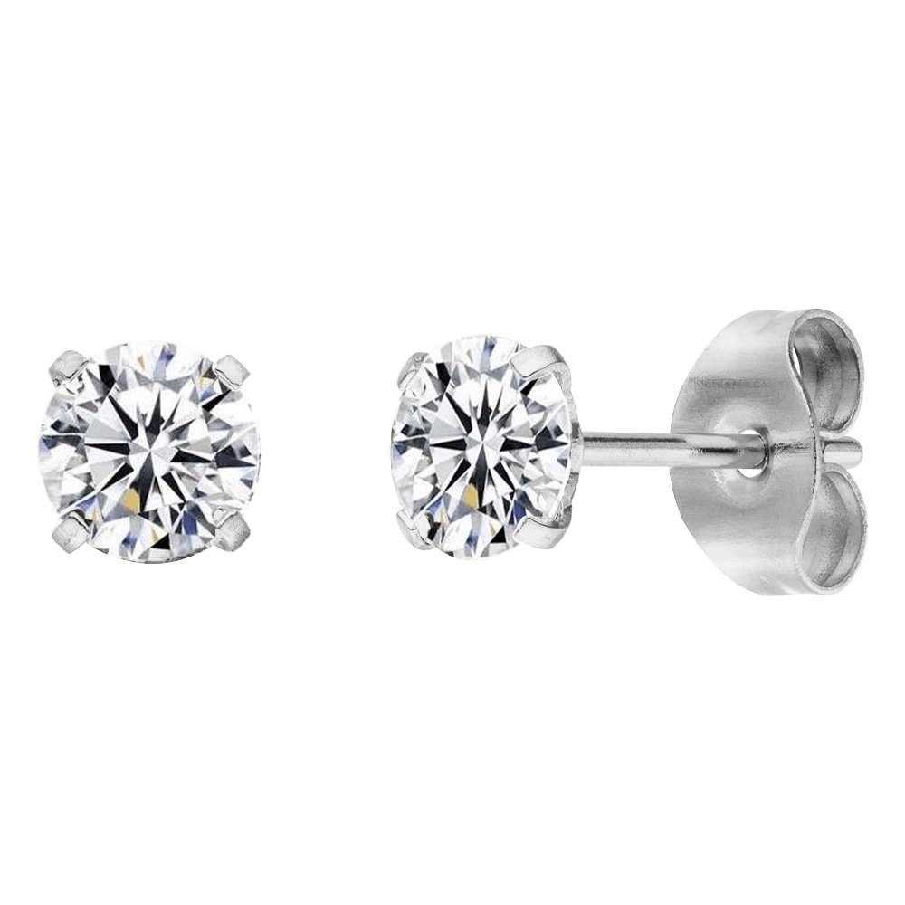 Diamond Studs | 18K vergoldet