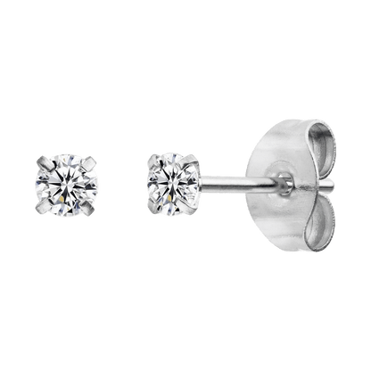 Diamond Studs | 18K vergoldet