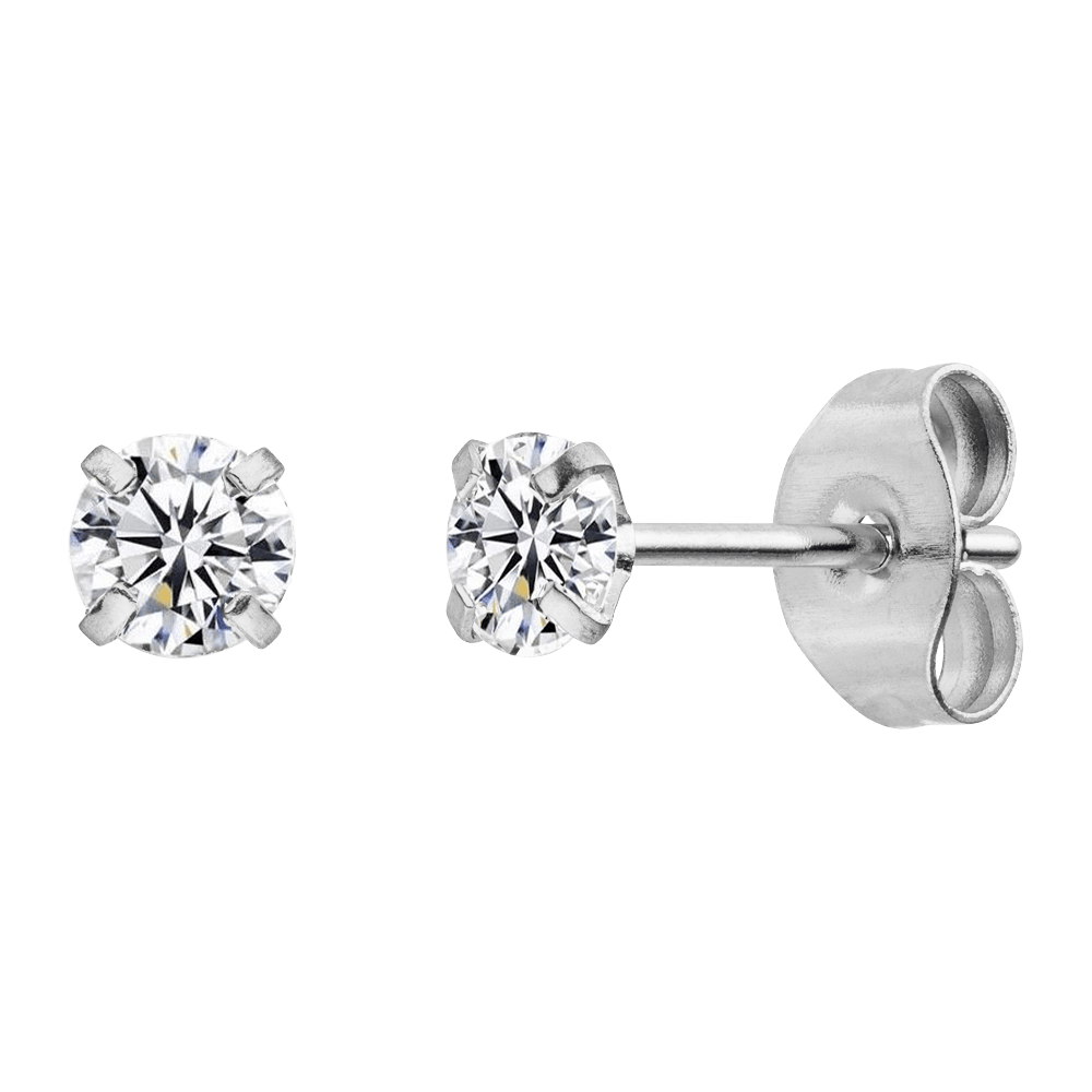 Diamond Studs | 18K vergoldet