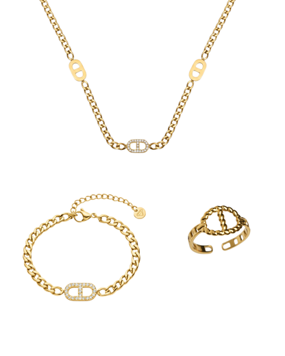 Divina Set | 18K vergoldet