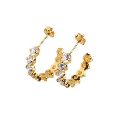 Aurora Hoops | 18K vergoldet