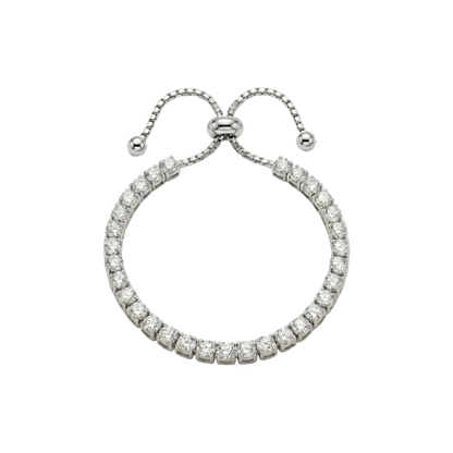 Brilli Tennis Chain Armband | 18K vergoldet