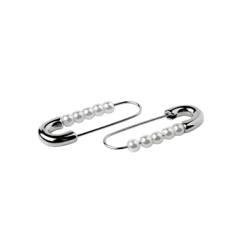 Pin Pearl Ohrringe | 18K vergoldet