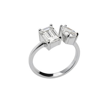 Teardrops Ring | 18K vergoldet