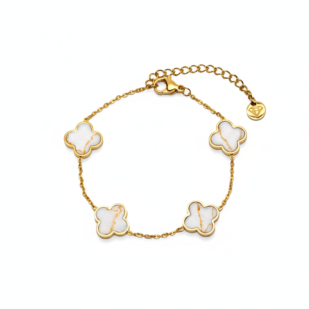 Everleaf Gold-White Set | 18K vergoldet