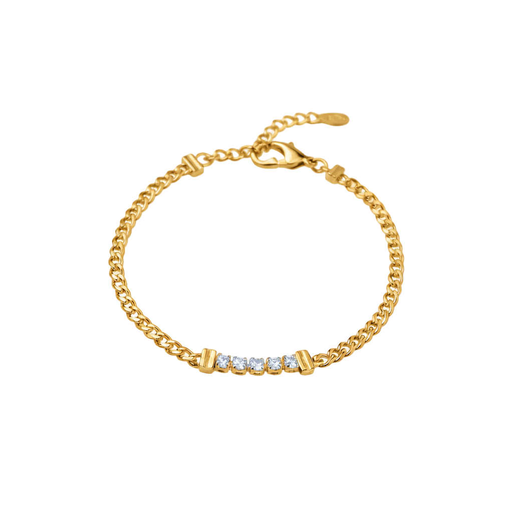 The Glam Armband | 18K vergoldet
