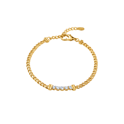 The Glam Armband | 18K vergoldet