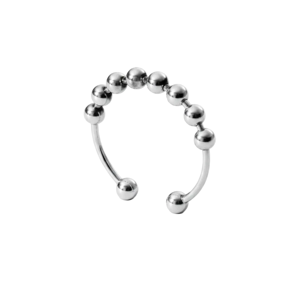 Anti Stress Ring | 18K vergoldet