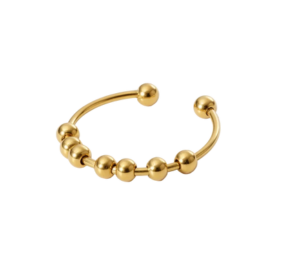 Anti Stress Ring | 18K vergoldet
