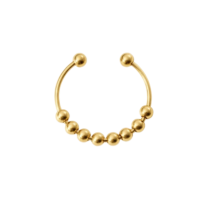 Anti Stress Ring | 18K vergoldet