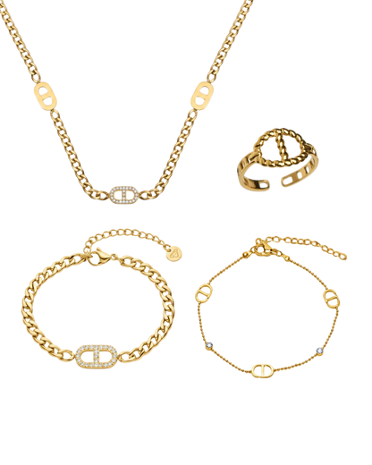 Divina Set | 18K vergoldet