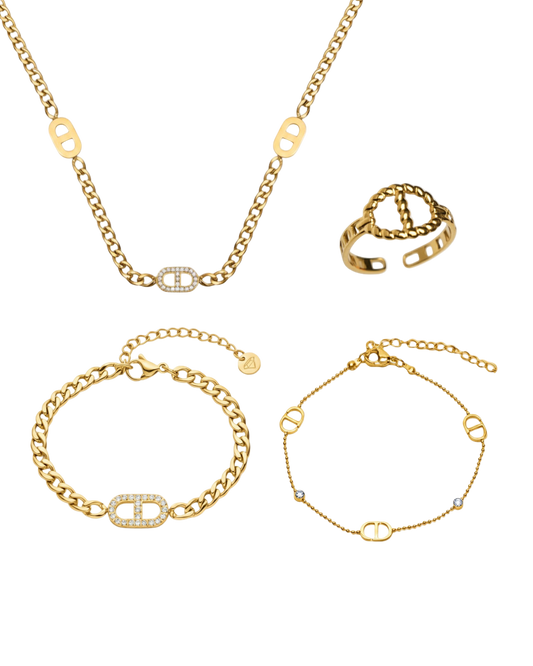 Divina Set | 18K vergoldet