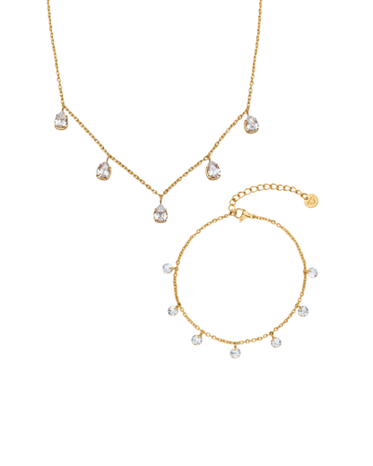 Glitter Glamour Set | 18K vergoldet