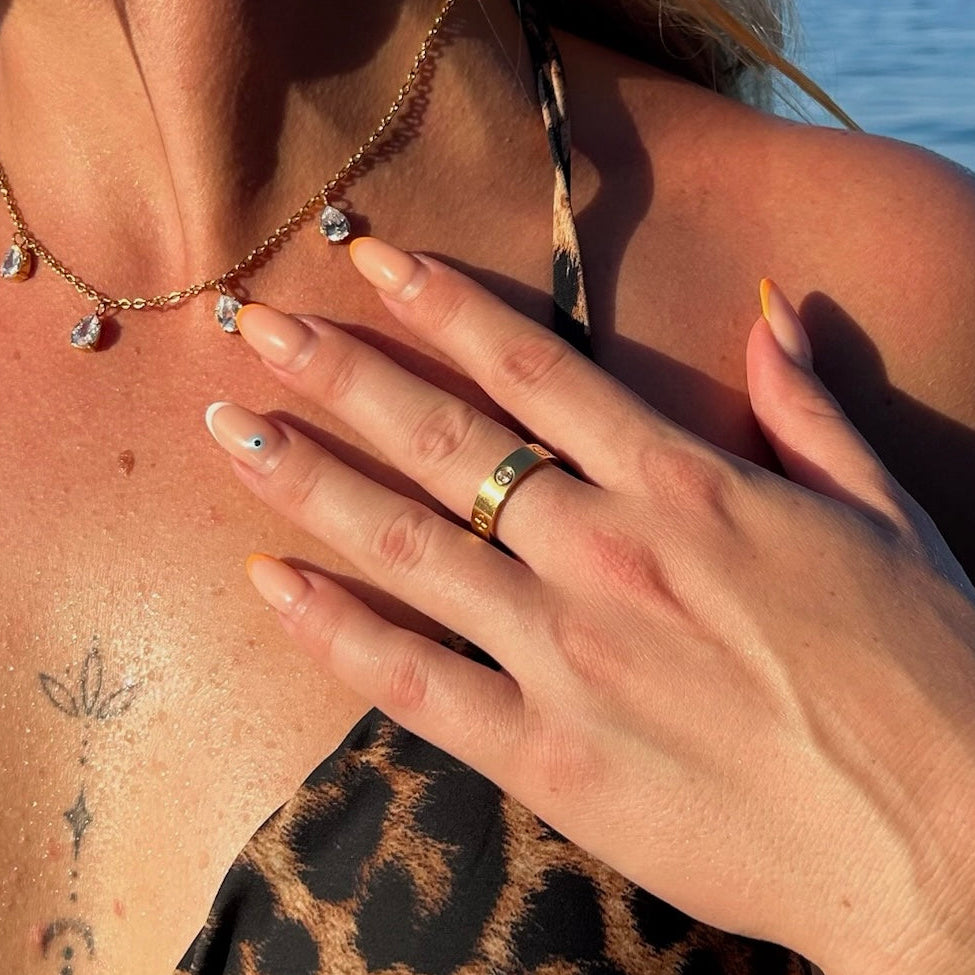 Kylie Ring | 18K vergoldet