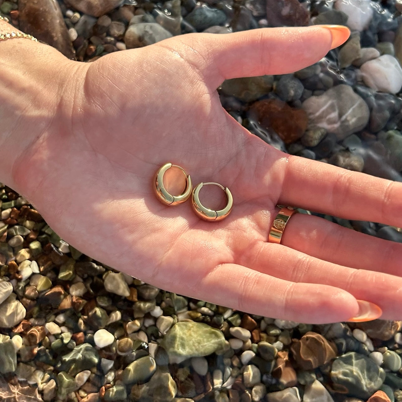 Timeless Hoops | 18K vergoldet