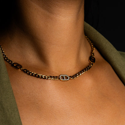 Divina Halskette | 18K vergoldet