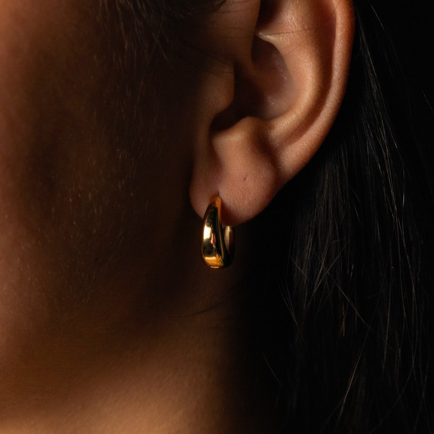 Timeless Hoops | 18K vergoldet