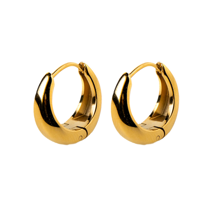 Timeless Hoops | 18K vergoldet