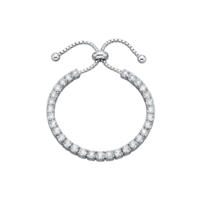Brilli Tennis Chain Armband | 18K vergoldet