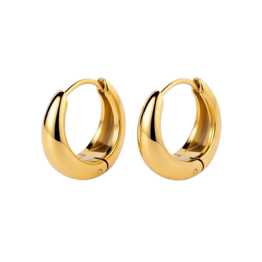 Timeless Hoops | 18K vergoldet
