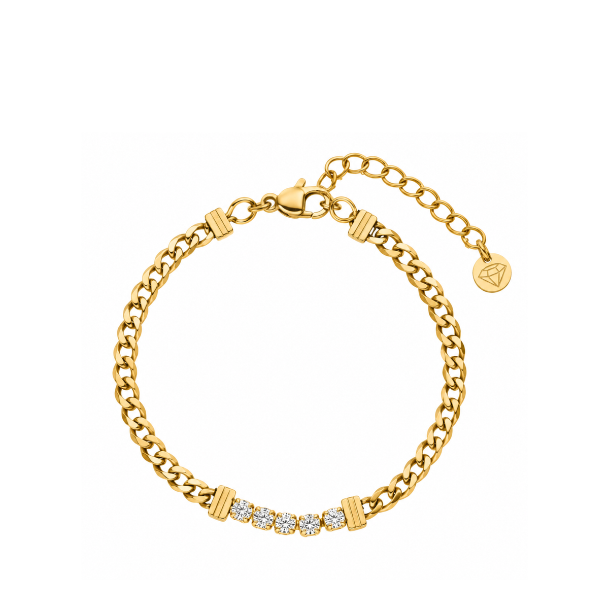 The Glam Armband | 18K vergoldet