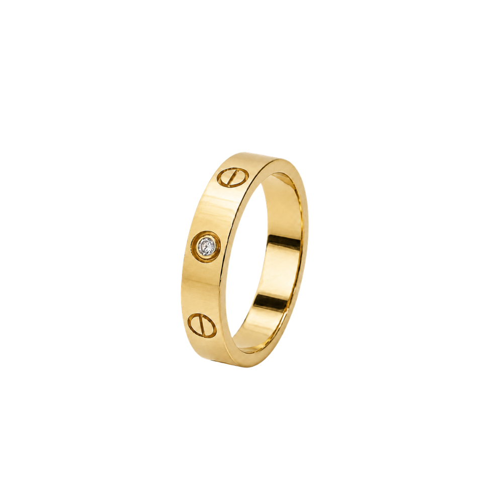 Fine Kylie Ring | 18K vergoldet