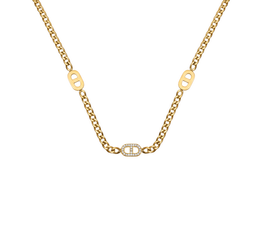 Divina Halskette | 18K vergoldet