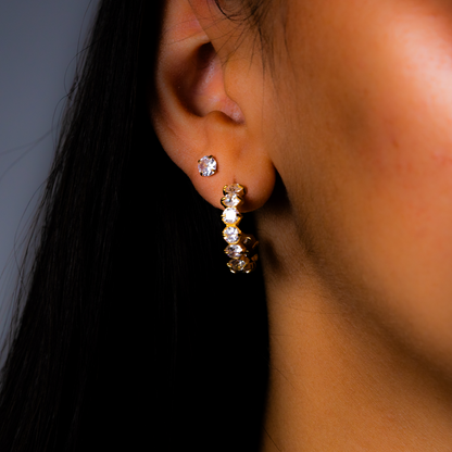 Aurora Hoops | 18K vergoldet